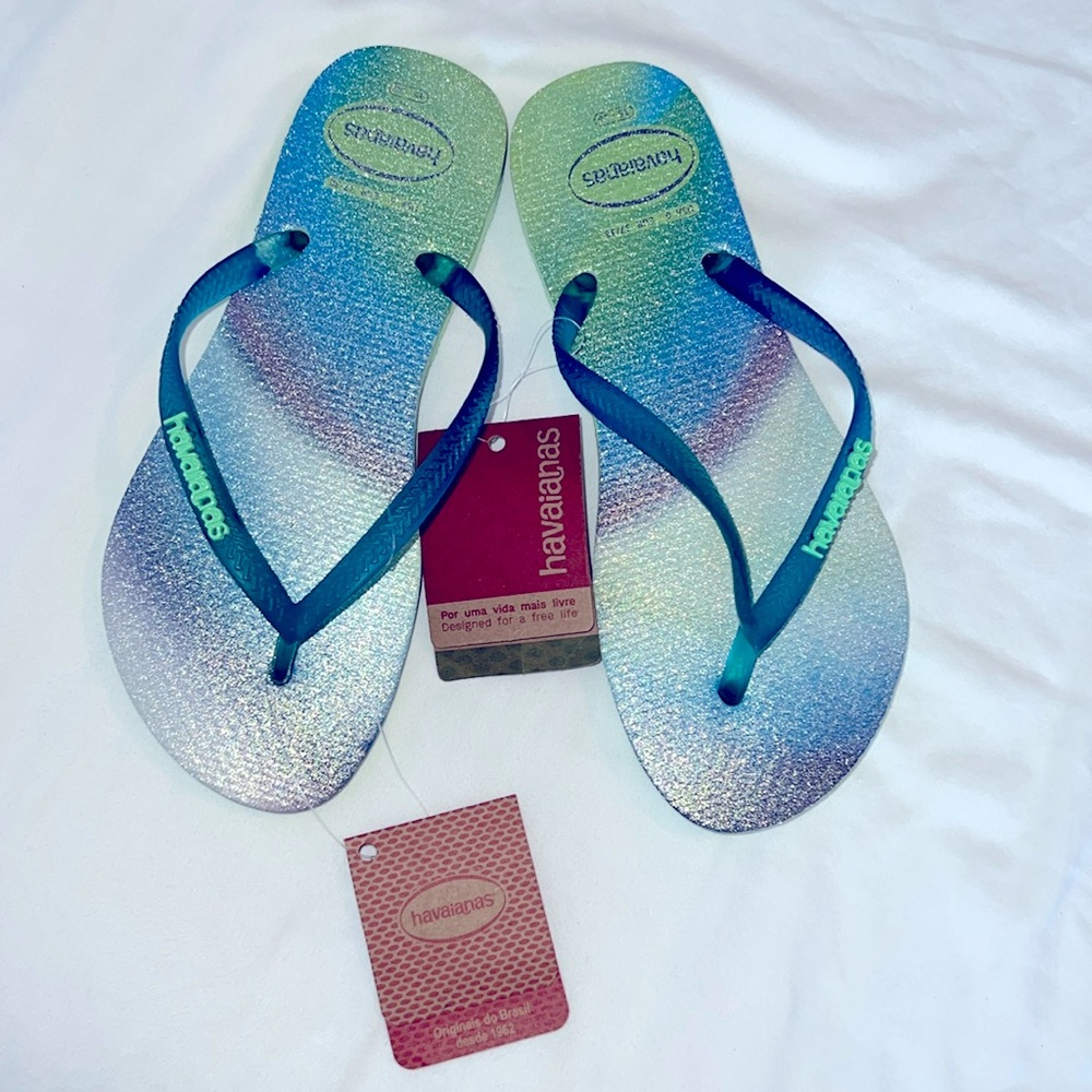 Havaianas-Citronela Flip-Flops. Brand New w Tags. size 5/6